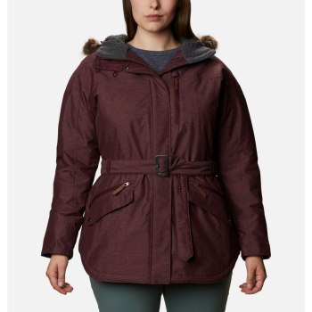 Columbia Carson Pass II Plus Size, Chamarras Vino Para Mujer | 523891-IPJ